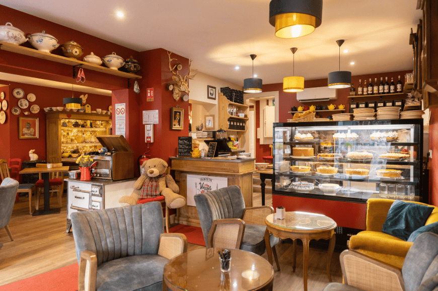 Présentaiton du restaurant à proximité de l'appartement de location